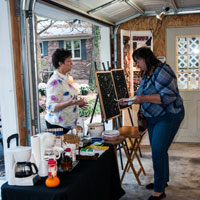 Kathe Reed Nelson and Guest