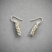Sterling Silver Jens Pind Earring 1" Drop $30