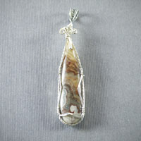 Sterling Silver Laguna Lace Pendent $30